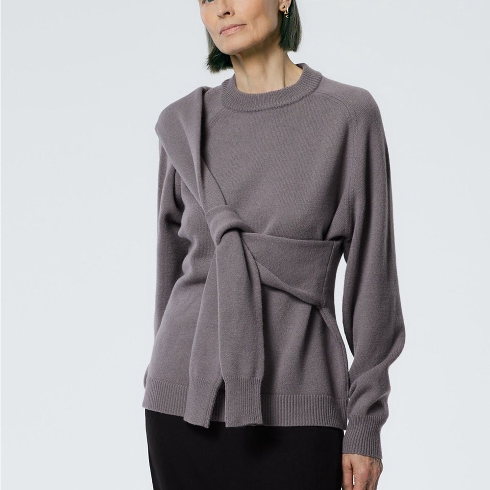 Tibi Charcoal Women's Sweater